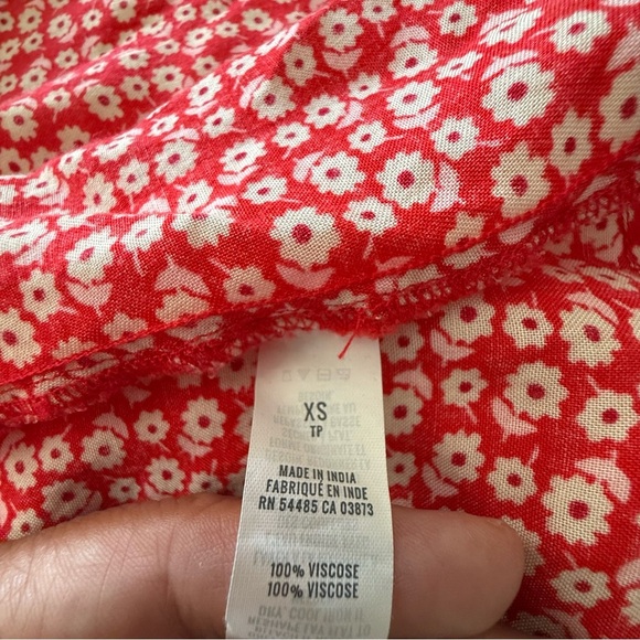 Aerie Floral wrap dress Size XS EUC - Picture 8 of 8